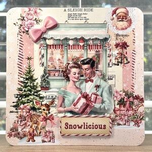 Handmade Christmas Greeting Card